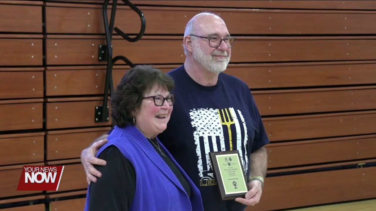 Beloved agriculture teacher at Leipsic High School receives Golden Owl Award